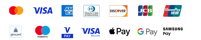 All relevant payment methods
