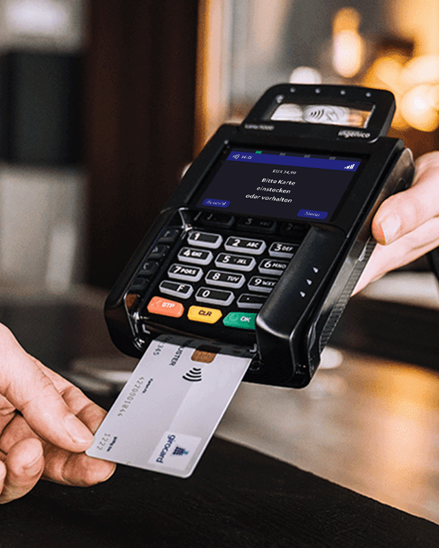 Stationäre Bezahllösung