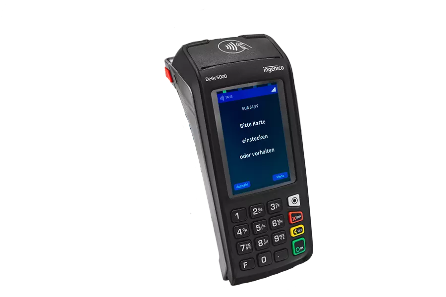 Funktionen eines stationären Kartenlesegeräts